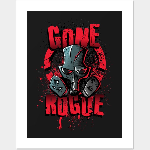 Gone Rogue Wall Art by heavyplasma